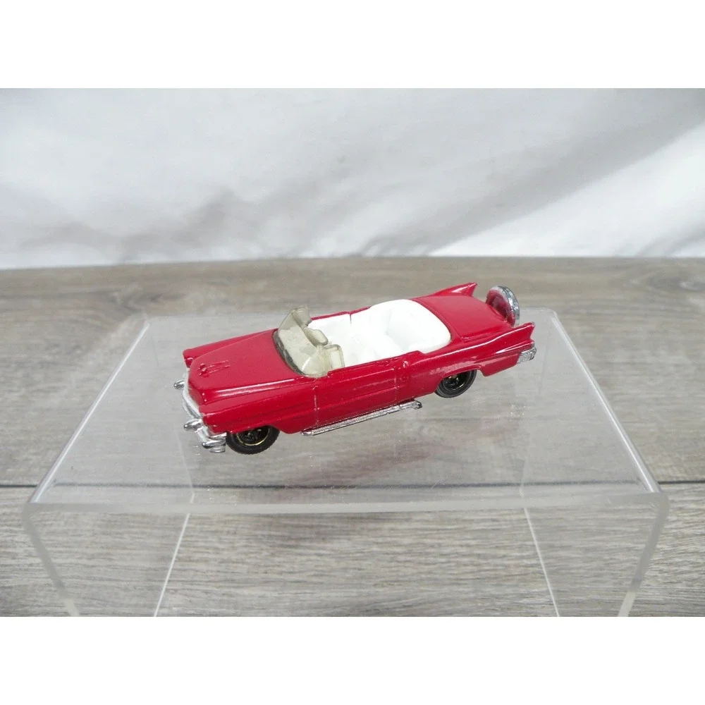 Hot Wheels Cadillac Eldorado Convertible Red Vintage Diecast Car 1950s Style